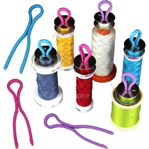 10/20/30PCS Bobbin Keep Your Bobbin Threads Matched Up with Your Thread Spools Sewing Machine Bobbin Tool AA8518