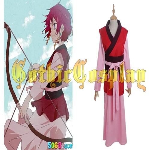 Yona of the Dawn Akatsuki no Yona Cosplay Costume Tailor