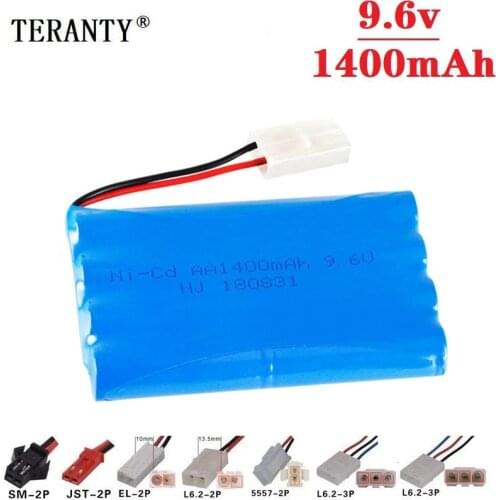 H Model ) 9.6v 1400mah NiCD Battery For Rc toys Car Tanks Trains Robots RC Boats Guns Ni-CD AA 700mah 9.6v Rechargeable Battery
