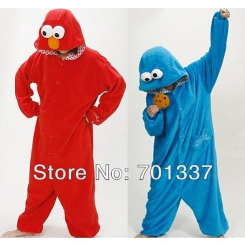 Mens Ladies Blue or Red Birds Adult Animal Onesies Onsie Jumpsuit Pyjamas Pajamas 301 S/M/L/XL/XL