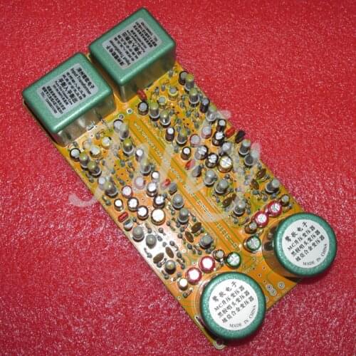 Fully balanced output full germanium tube direct coupling MC dynamic black glue phono amplifier circuit board LG-311H