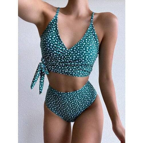 Sexy Bikini Women 2021 Swimsuit Halter Push Up Swimwear Female Brazilian Bathing Suit Summer Beach Wear Swimming Suit Biquini XL