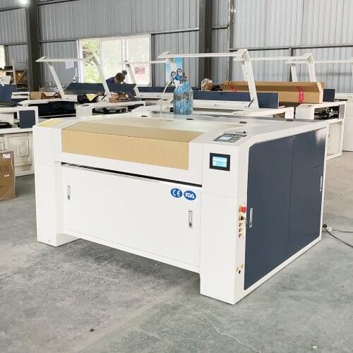 Crazy promotion1313 1300*1300mm for metal and non-metal co2 laser cutting machine/water chiller laser engraving machine price