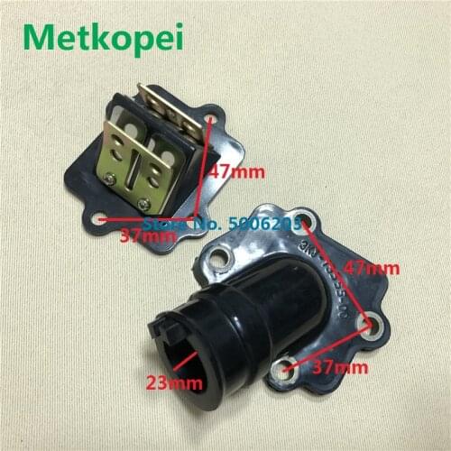 Intake manifold reed valve for Minarelli 1E40QMB JOG50 3KJ 4JP 4YJ 3WF VENTO Triton Keeway Focus F-act RY8 Matrix 50 Hussar