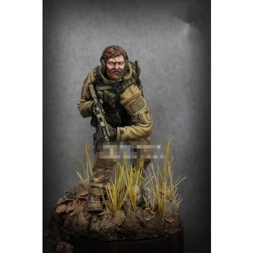 1:35 Resin Modelman Special Forces-Black Ops 2 Including The Platform The Scene Requires Manual Drawing Model Assembly Kit
