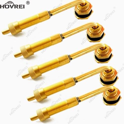 10pcs TRJ651-03 car Brass Wheel Tire Valve Stem for large Vehicle Van Engineering Vehicles Tyre Valve Core Valve Caps