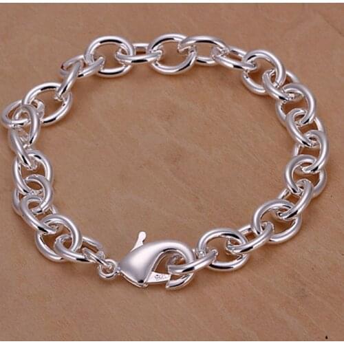 925 jewelry silver plated jewelry bracelet fine fashion bracelet top quality wholesale and retail SMTH089