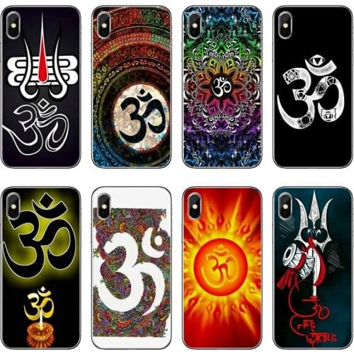 Aum Om Yoga Transparent Phone Case For iPhone 12 11 Pro Max Mini XS Max XR X 8 7 Plus 6 6S Plus 5 5S SE 2020