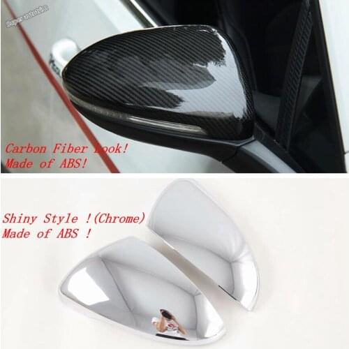 Lapetus Car Side Door Rearview Mirror Protect Frame Cover Trims Auto Styling Accessories Fit For Kia Cerato Forte K3 2019 2020