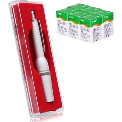 Free shipping, device pen lancing massage stick Twist Off Lancets for Blood test K0045