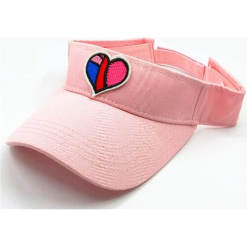 2020 new style Tailoring hearts embroidery Visors Baseball Cap Adjustable Snapback cap for men and women 07