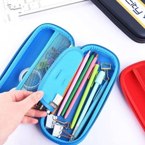 OLIKE EVA School Pencil Case Bag Pouch for Teens Girls Boys Primary Middle School Students