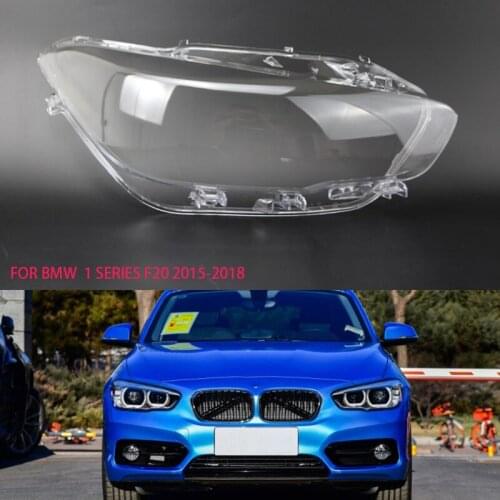 F20 lens lampshade Lens transparent housing Headlight lampshade protection PC shell car hood light FOR BMW 1 Series 2015-2018