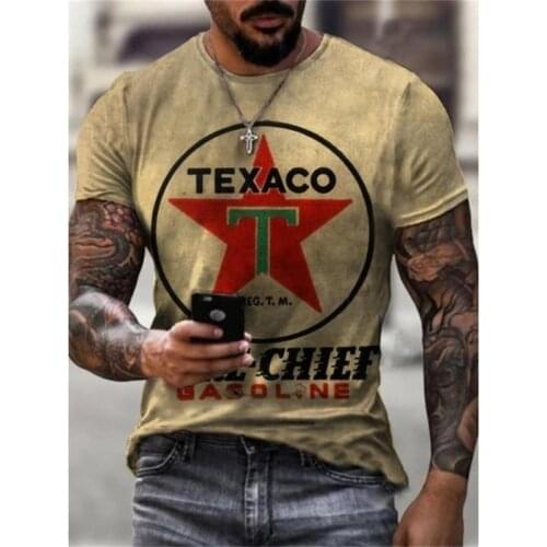 Mens T-shirt oversized retro short-sleeved summer new style 2021street fashion Harajuku ethnic alphabet printed T-shirt gothic