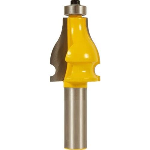 1pcs Handrail Router Bit - Bead - Cutting Height: 1-1/3" - 1/2" Shank