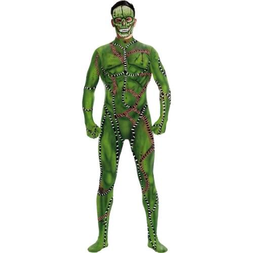 Hulk Variant Cosplay Costume Adult Zombie Outfit Halloween Party Stage Club Performance Masquerade Mardi Gras Jumpsuits