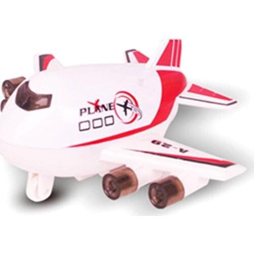 Mini Cartoon Plane Airplane Pull Back Alloy Model Table Decor Kids Toy Gift