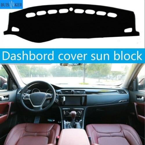 Car Dashboard Cover For Zotye T600 2011 2012 2013 2014 2015 2016 2017 Dash Mat Pad Carpet Dashmat Sun Shade Pad Car Styling
