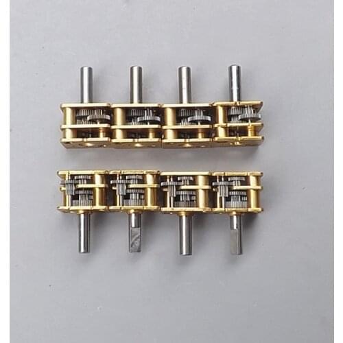8pcs N20 Reduction Gearbox All Metal Gear Reducer Motor Parts DIY N20 Geared Motor