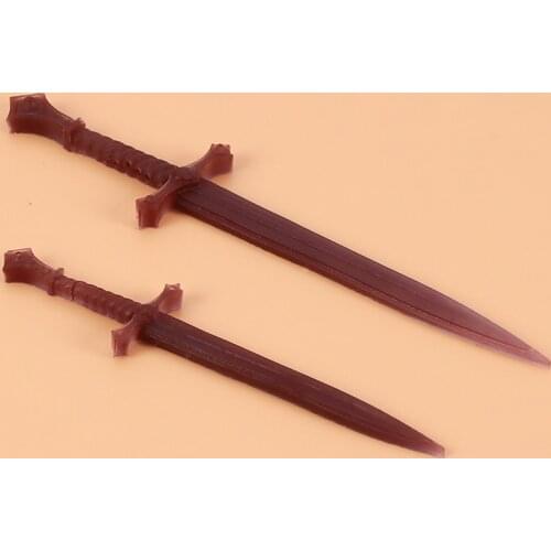 Silicone Mold Knight Battle Swords Mould Fondant Cake Decorating Tool Gumpaste Sugarcraft Chocolate Forms Bakeware