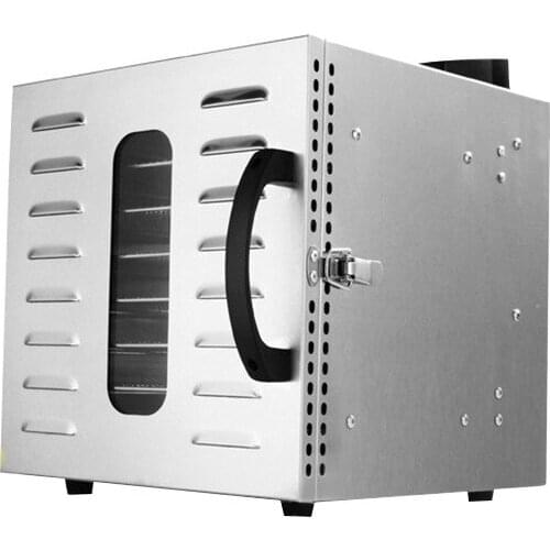 110V/220V 400W Household Stainless Steel Small Dried Fruit Machine Vegetable Mango Flower Tea Pet Jerky Food Dryer