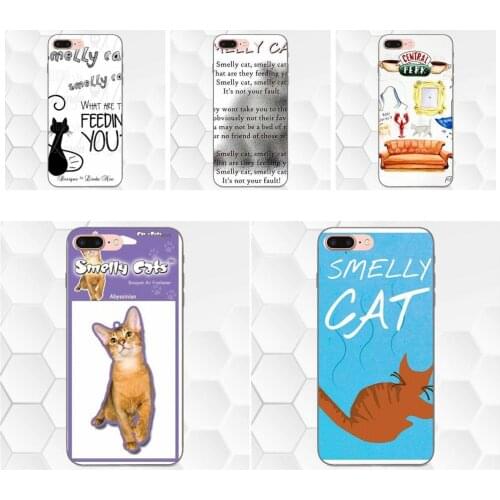 Phoebe Smelly Cat Friends Tv Show For Huawei Y3 Y5 II Y6 Y7 Y9 nova 2 Plus 2S 3i 4 Lite Plus Prime 2017 2018 2019 TPU Print Capa