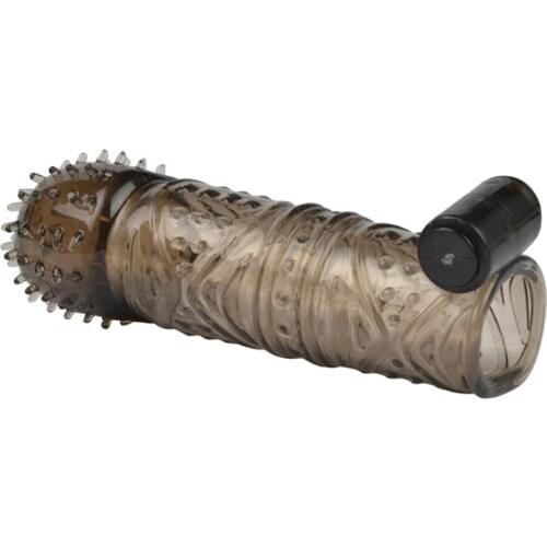 Penis Vibrate Extender, Delay Ejaculation, Penis Enlargement Enhancer, Penis Extend Sleeve, Sex Toys for Man, Adult Products O15