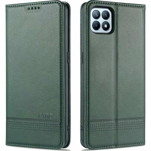 Protective Case for OPPO Reno4 SE Wallet Cover Reno4SE Stand Holder