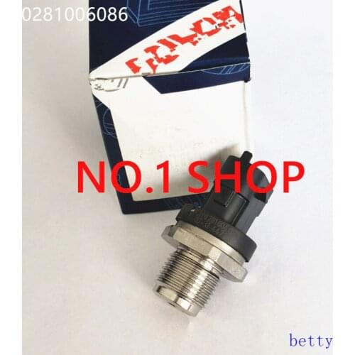 100% genuine and new common rail pressure sensor 0281006086