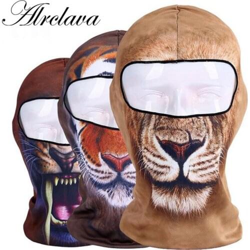 2020 3D seamless Animal Scarf Multi-functional bandanas Bicycle scarf Shield Fish Cycling scarf Sunscreen Camping