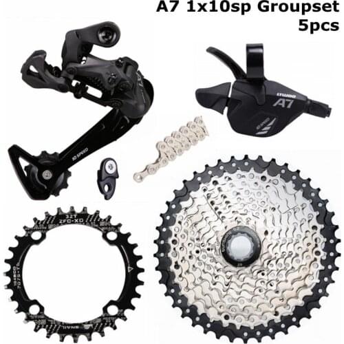 A7 10 Speed Shifter + Rear Derailleurs + 42/46/50T Cassette / BCD104 Chainrings + SUMC Chain Groupset, PCR BEYOND M6000