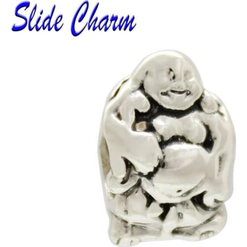 Free shipping Boutique handmade jewelry accessories Mi Luo Buddha Chinese wind DIY charm beads fit Pandora bracelet
