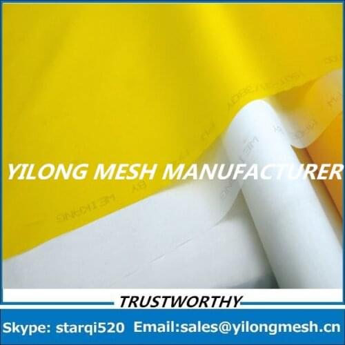 Fast Delievery And Free Shipping!! 10 Meters 90T(230 mesh)-48um-165cm White Polyester Monofilament Silk Screen Printing Mesh