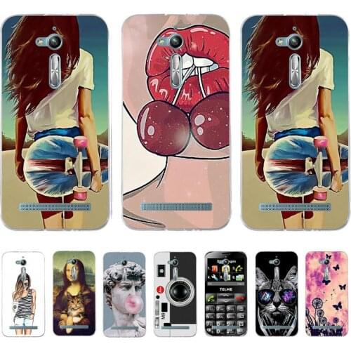 Case For Asus Zenfone Go ZB500KL ZB500KG Soft TPU Silicone Case for zenfone Go Cover Phone Coque For Asus Zenfone Go ZB500kl