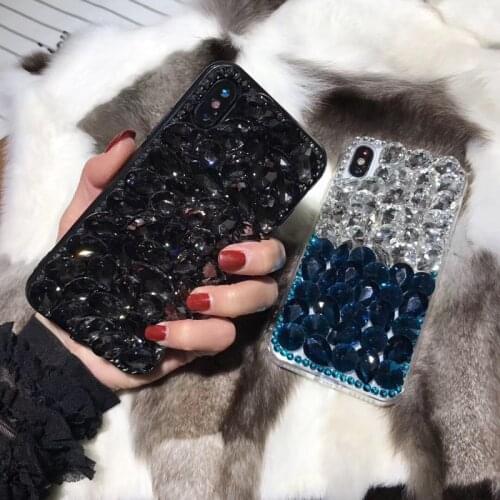 Cases for HuaweiP8 P9 P10 P20 P30 P40 Lite PLUS Mate 10 20 30 Pro Lite Case Luxury Cover Bling Rhinestone Case Cover Accessories