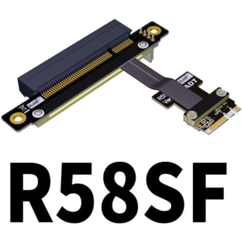 M.2 Key A.E WiFi Interface Riser Extender Adapter Cable to PCIE x8 Gen 3.0 8G/bps Cable for PCI E 3.0 8x SSD