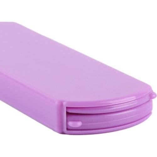 Fashion Professional Hair Comb with Mirror Travel Portable Folding Hair Brush Compact Pocket Size Purse Travel Hair Combs