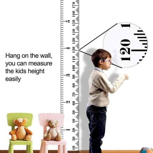 Cartoon Wooden Height Measure Ruler Wall Hanging Baby Wall Sticker Photography Prop Child Kids Growth Chart Bedroom Home Decor