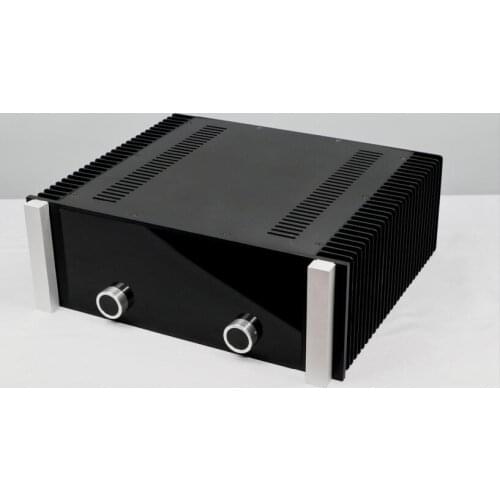 New Mcintosh Full Aluminum class A Post Amplifier Chassis heatsink on both sides hifi DIY box