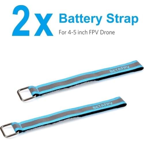 BETAFPV 2pcs Battery Strap Polyester Non-Slip Lipos Strap for 4-5inch FPV Drone Toothpick Quadcopter 4-5S FPV Battery TWIG Frame