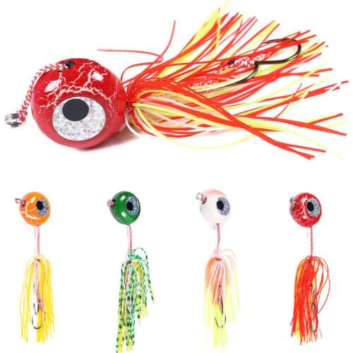 1PC fishing lures 20g 40g 60g 80g 100g 120g Jig Sinker jigs Lures Saltwater Rubbers Sea Fishing Baits gishing hooks