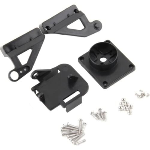 Servo bracket PT Pan/Tilt Camera Platform Anti-Vibration Camera Mount for Aircraft FPV dedicated nylon PTZ for 9G SG90
