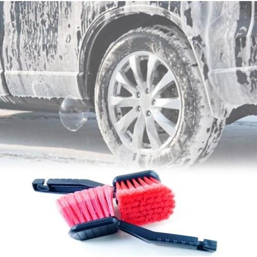 Wash Brush Long Handle Carpet Cleaning Plastic Tire Cleaning Brush Car Beauty Products