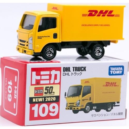 Takara Tomy Tomica No. 109 DHL-Truck Express Diecast Model Vehicle Toys New