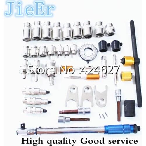 Fuel injector decomposition tool g019 universal repair and repair toolbox combination package multifunctional 38 sets of tools