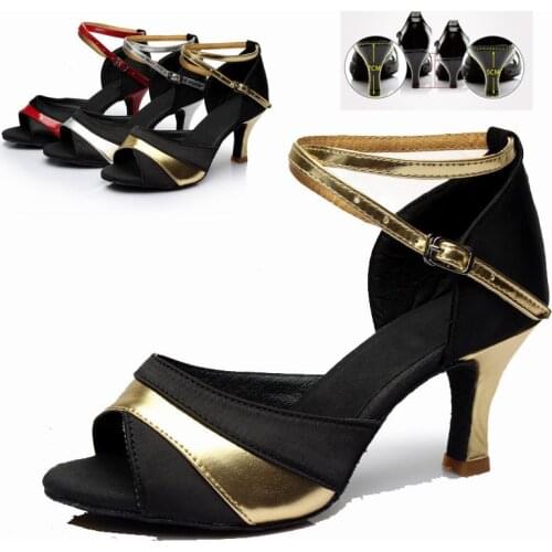 5/7cm Heeled Womens Tango/Ballroom/Latin/Salsa Classic Fashion Professional Dance Shoes For Girls Ladies