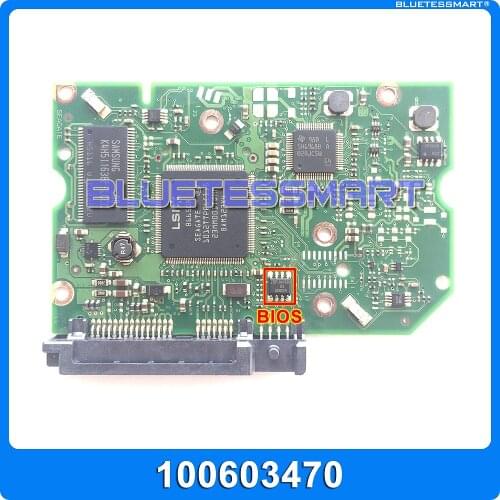Hard drive parts PCB board printed circuit board 100603470 for Seagate 3.5 SATA hdd data recovery hard drive repair ST1000DM000