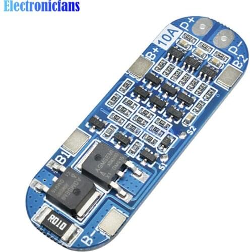 3S 10A BMS Li-ion Lithium Battery protectiong board 18650 Charger Protection balancer PCB BMS Module 12.6V equalizer board