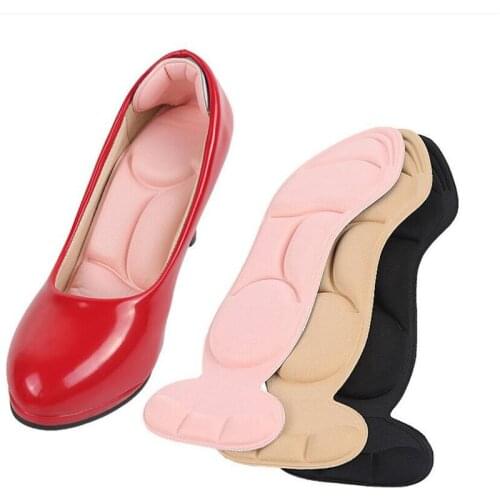 Womens Fashion Insoles Massage High-heeled Shoes Insoles Anti-slip Absorption 4D Breathable Insole