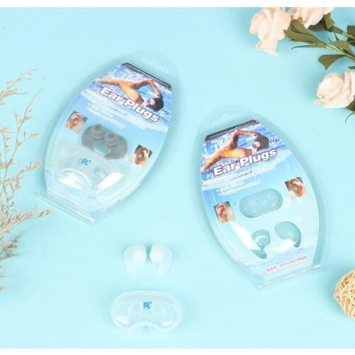 1 Set Adult Kids Swimming Earplugs Professional Waterproof Children Swim Pool Ear Plug